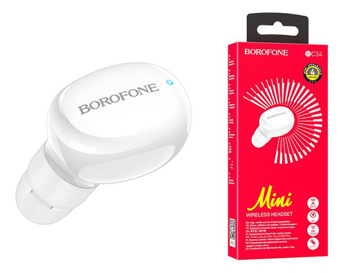 Audífonos Inalámbricos Bluetooth Mini Borofone Bc34