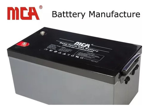 Bateria Recargable De Gel Vrla 12v 260ah Mca Fcdg12-260