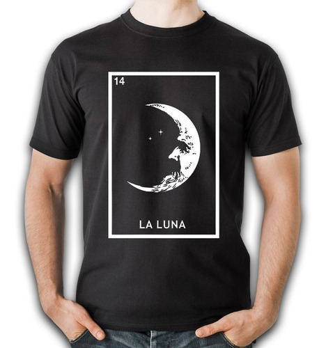 Linda Camiseta Nuevo Modelo Figuras Loteria La Luna 