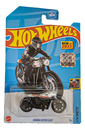 Hot Wheels Honda Cb750 Café 4/5 Factory Sealed 141/250 2023