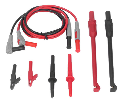 De Juego De Cables De Prueba Eléctrica Multímetro Pvc
