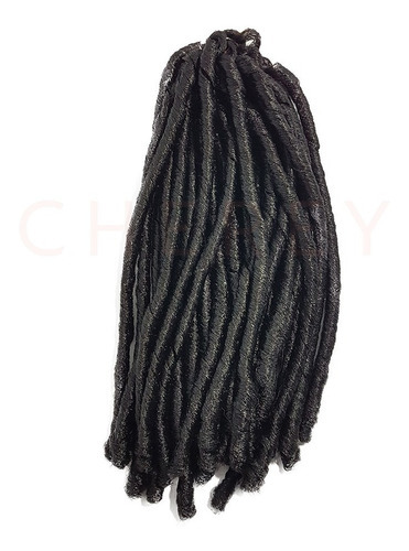 Cabelo Nina Soft Dread Fibra Sintética 360g Crochet Braid