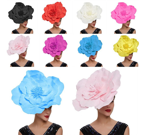 Diadema Con Lazo En Forma De Sombrero Para El Pelo,