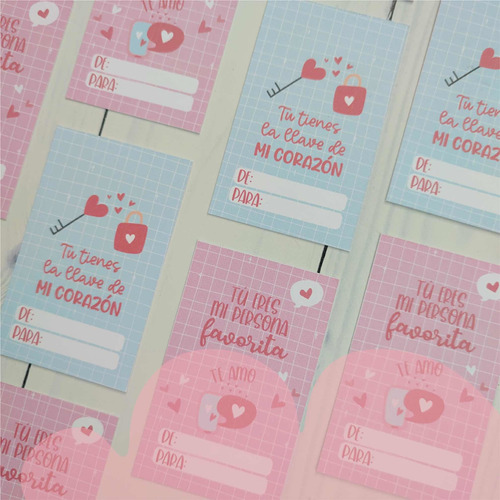 Kit Emprendedor Especial San Valentín Emprendedores Stickers