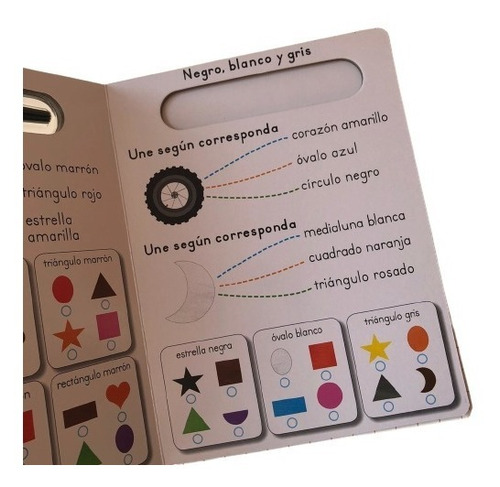 Imagen 2 de 8 de Aprendamos Formas Y Colores - Manolito - Libro + Marcador