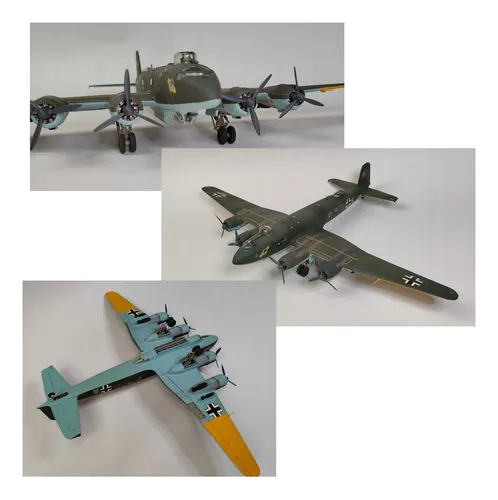 Focke-wulf Fw-200c Condor. Esc. 1/72. Revell Brasil - Raro