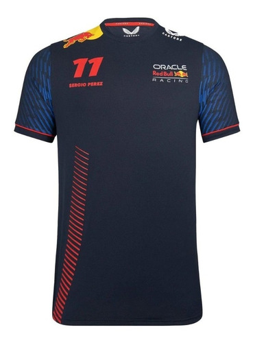 Playera Checo Pérez Red Bull Racing Oficial 2023 Fórmula 1