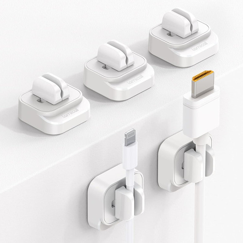 5 Piezas Organizador De Cables, Lamicall Ajustable Canaletas