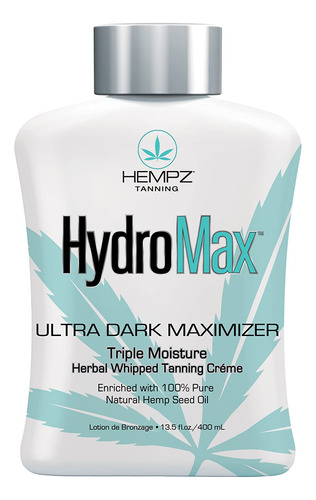 Hempz Hydromax Maximizer - Herbal Moisturizing Self Tanning.