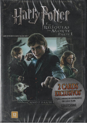 Harry Potter E As Relíquias Da Morte Parte 1 - Dvd