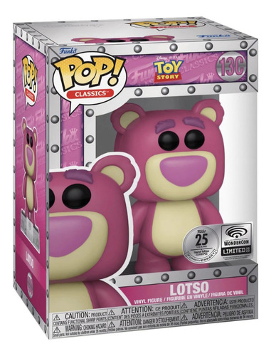 Funko Pop Lotso 13c Toy Story Disney 25 Años Wondercon 2023