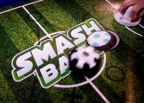 Imagen 7 de 10 de Juego Tejo De Mesa Smash Ball Niños 2 En 1 Football Hockey