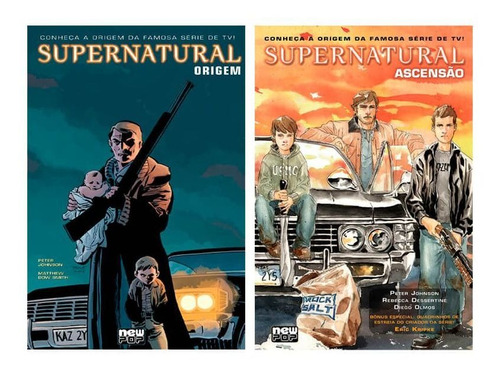 Combo Hq Supernatural: Origem + Supernatural: Ascensão