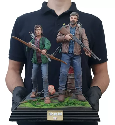 Joel The Last of Us Boneco Colecionável em Resina