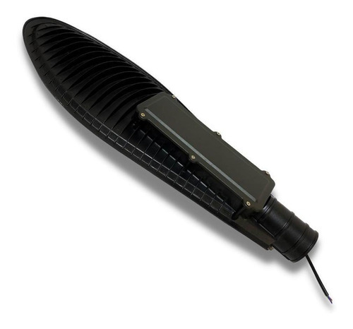 Luminária Poste Led 100w Pública Pétala Preto 6000k 127/220V