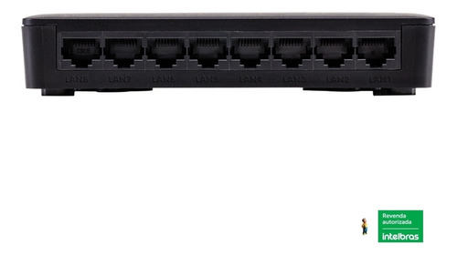 Imagem 2 de 2 de Sf 800 Q+ Ultra Switch 8 Portas Fast Ethernet Intelbras
