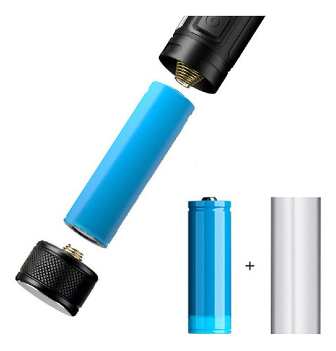 Personal Iluminación Linterna Usb P50 Única De Defensa