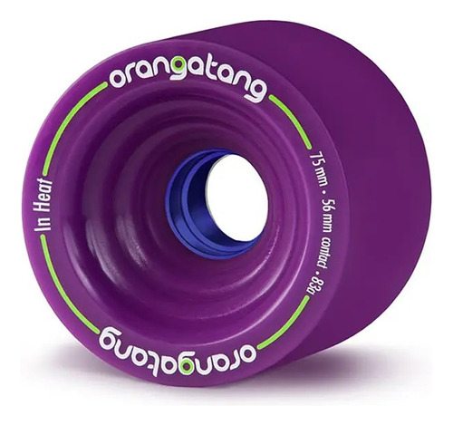 Ruedas Longboard Orangatang In Heat 75mm 80a Set