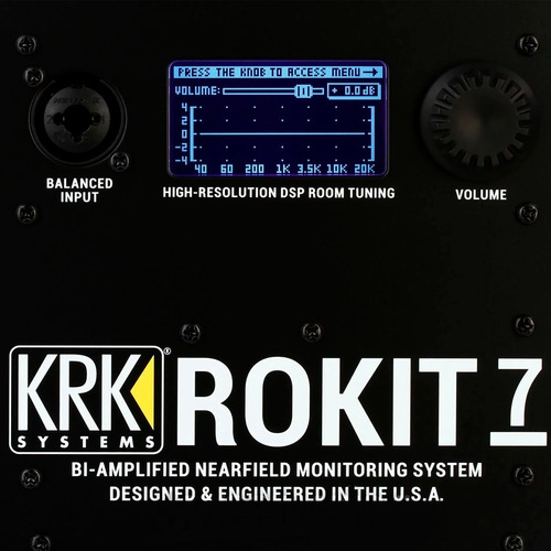 Imagen 7 de 9 de Monitores Estudio Krk Rokit 7 G4 Activos 145w Par