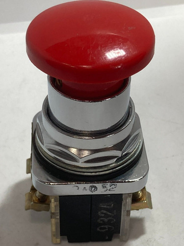 Furnas 52pa3acu Pushbutton Mushroom Red 3 Position 1no/1 Bbd