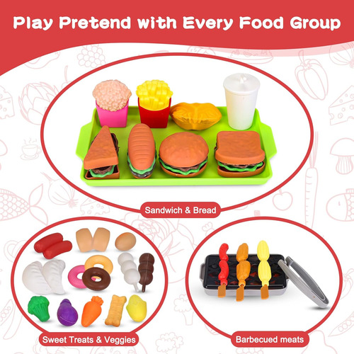 Juego De Accesorios De Cocina Play De 69 Piezas, Ollas Y Sar