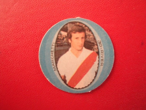 Figuritas Fulbito 1974 River Plate Marchetti 30