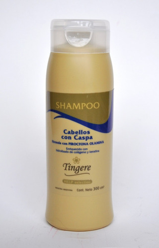 Shampoo Para Cabellos Con Caspa Tingere X 300 Ml