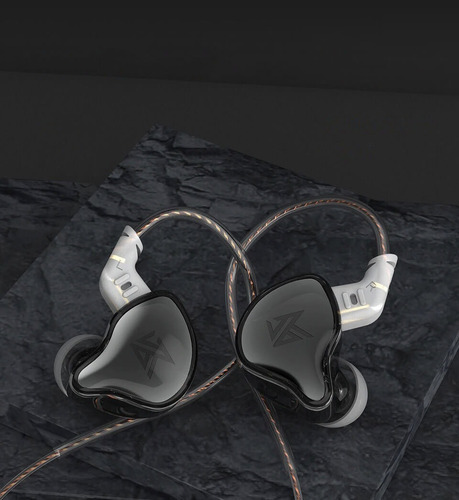 Imagen 2 de 9 de Auriculares In-ear Kz Edc 1dd Sin Microfono Cable Fijo Ofc