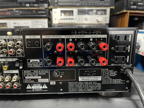 Receiver Sony Str-g1es Ñ Marantz Pioneer Yamaha Denon Onkyo (Usado)