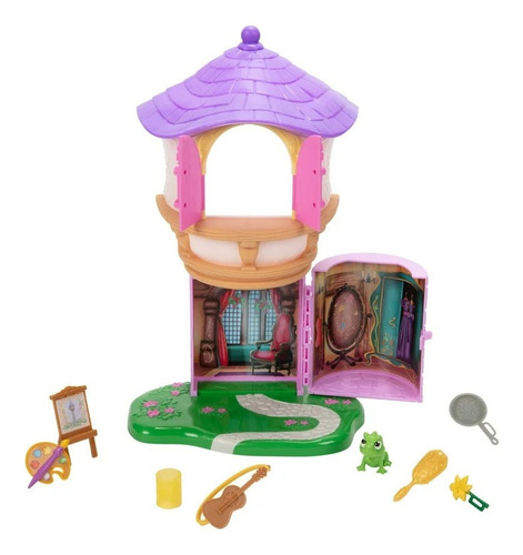 Disney Princess Rapunzel Set Deluxe Enredados Con Figuras