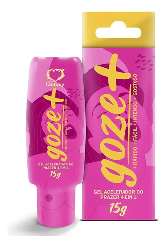 Gel Intimo Lubricante Goze Acelera Placer 15ml 