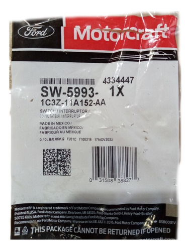 Interruptor Sensor Clucth Triton 5.4 2v Super Duty 6.2