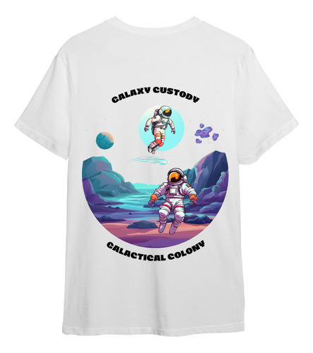 Remera Colonia Galáctica Astronauta Waved Edición Limitada