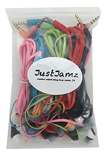Justjamz Kidz 20 Color Call Con Microfono Auriculares Estere