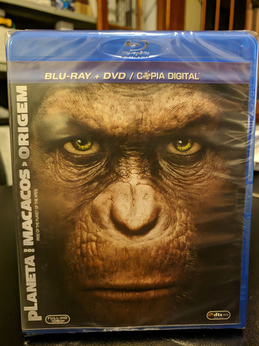 Blu-ray + Dvd Planeta Dos Macacos - A Origem
