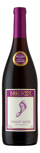 Vino Tinto Barefoot Pinot Noir 750ml