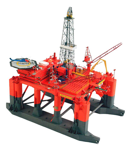 Perforación Petrolífera Semisumergible Diy 3d 1/400