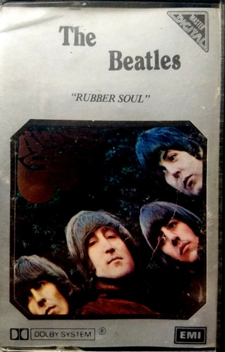 Beatles Cassette Rubber Soul (arg. - 1973)