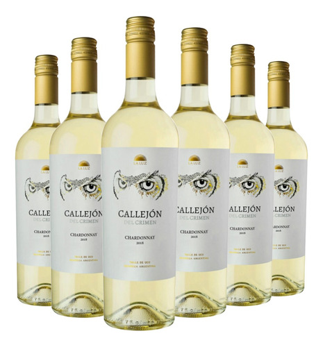 Vino Callejon Del Crimen Reserva Chardonnay 6x750cc