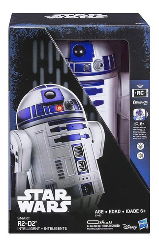 Robô R2-d2 Star Wars Hasbro Bluetooth - B7493