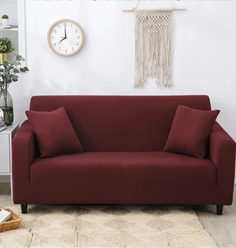 Cubre Sillón Sofá Spandex Elasticada 2 Cuerpo