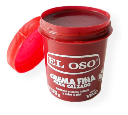 Crema Fina Para Zapatos  El Oso 170gr, Negro,miel Y Cafe