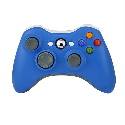 Joystick Control Inalambrico Xbox 360 Compatible Azul
