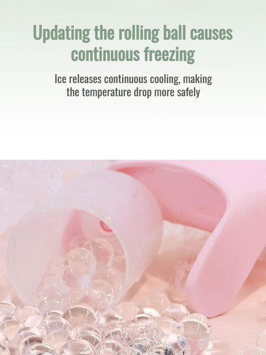 Compresor De Hielo Ice Roller, Simple Y Elegante, Rosa Claro