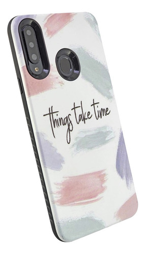 Funda Rigida Alto Impacto Diseños Frases Para Samsung A20s