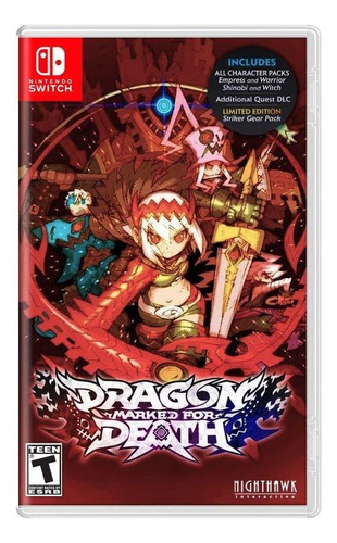 Dragon Marked For Death Switch Mídia Física Novo Lacrado