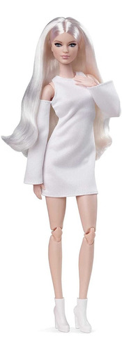 Imagem 3 de 7 de Barbie Looks Signature Loira Platinada Tall Articulad 2021