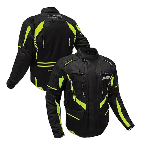 Jaqueta Ims Parka Extreme Preta/flúor Viagem Nf Promoção