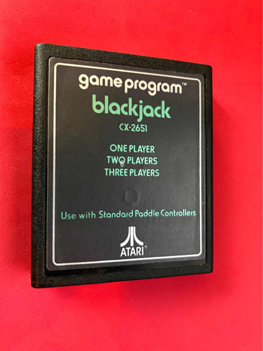 Blackjack Atari 2600