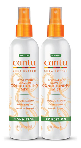 Cantu Spray Acondicionador Sin Enjuague Con Manteca De Karit